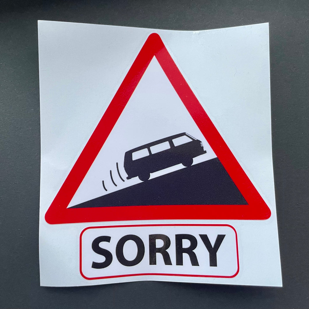 Vinyl Sticker T3 *Achtung